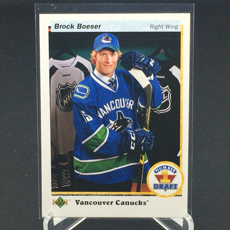 2017 UPPER DECK SP AUTHENTIC - NUMBER 1 DRAFT - B. BOESER -