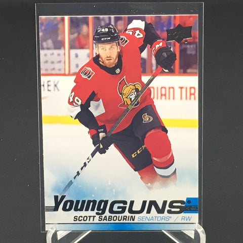 2019 UPPER DECK SERIES TWO - YOUNG GUNS - S. SABOURIN - #220 - RC