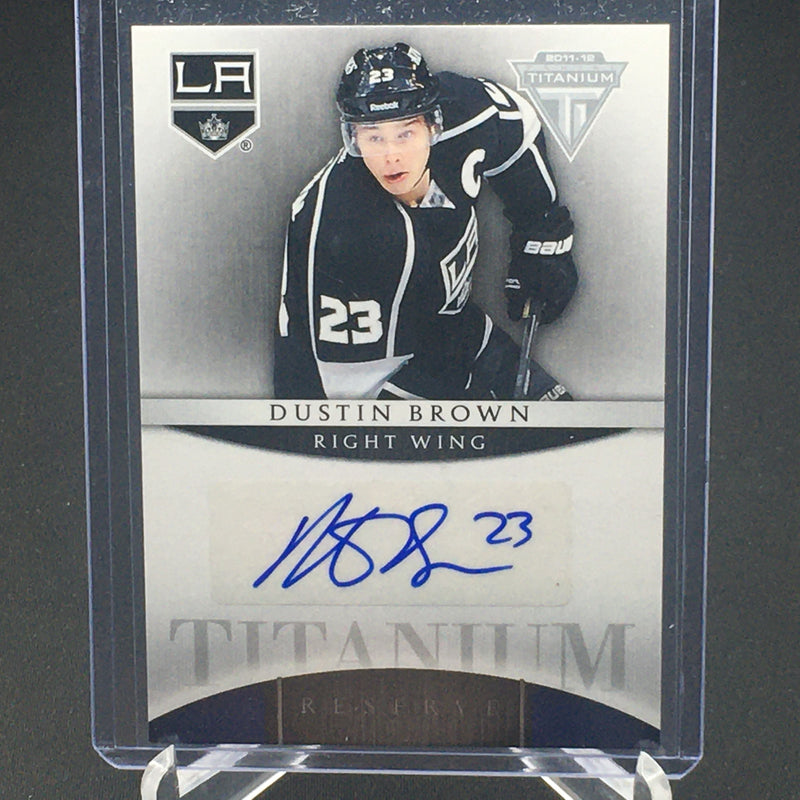 2012 PANINI TITANIUM - TITANIUM RESERVE - D. BROWN -