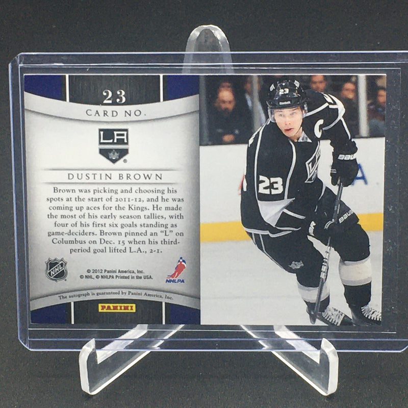 2012 PANINI TITANIUM - TITANIUM RESERVE - D. BROWN -