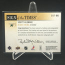 2012 UPPER DECK SP AUTHENTIC - SIGN OF THE TIMES - S. GLENNIE -