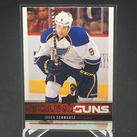 2012 UPPER DECK SERIES ONE - YOUNG GUNS - J. SHWARTZ - #245 - RC