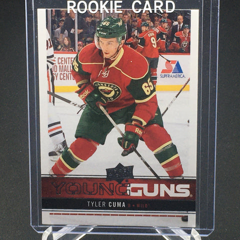 2012 UPPER DECK SERIES ONE - YOUNG GUNS - T. CUMA - #228 - RC