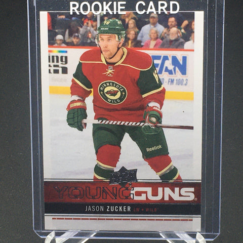 2012 UPPER DECK SERIES ONE - YOUNG GUNS - J. ZUCKER - #227 - RC
