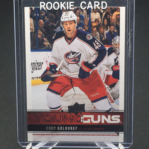 2012 UPPER DECK SERIES ONE - YOUNG GUNS - C. GOLOUBEF - #215 - RC