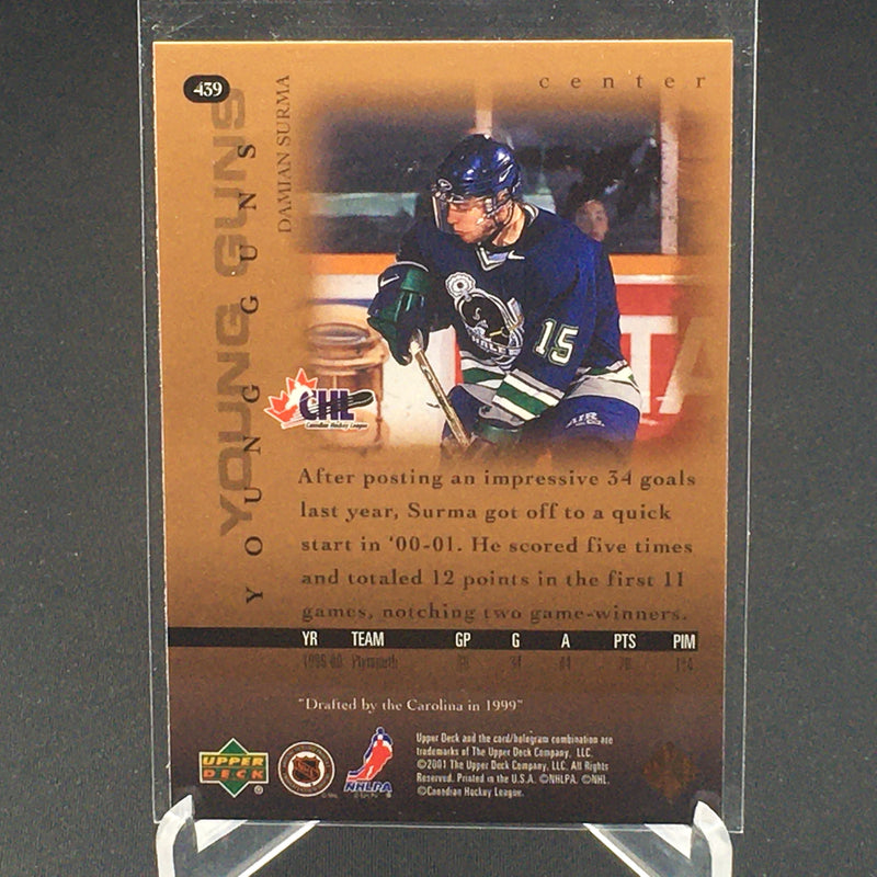 2000 UPPER DECK SERIES TWO - YOUNG GUNS - D. SURMA -
