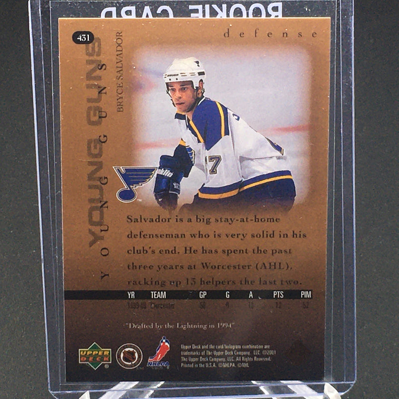 2000 UPPER DECK SERIES TWO - YOUNG GUNS - B. SALVADOR -