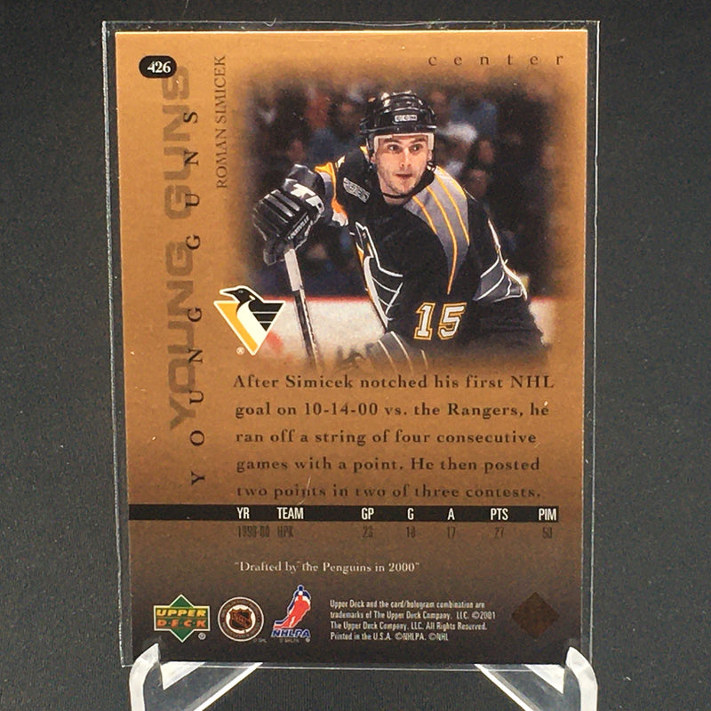 2000 UPPER DECK SERIES TWO - YOUNG GUNS - R. SIMICEK -