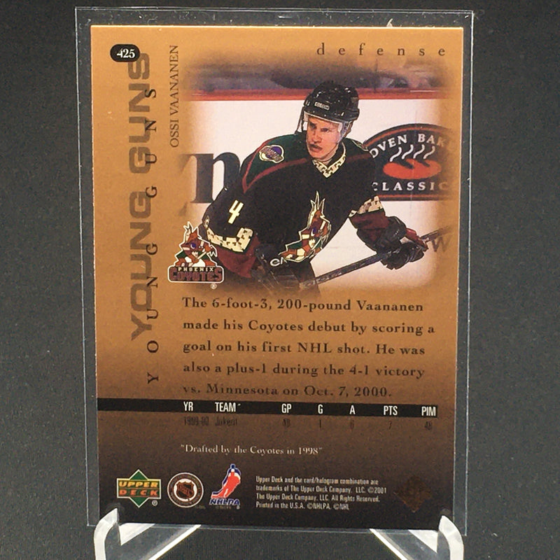2000 UPPER DECK SERIES TWO - YOUNG GUNS - O. VAANANEN -