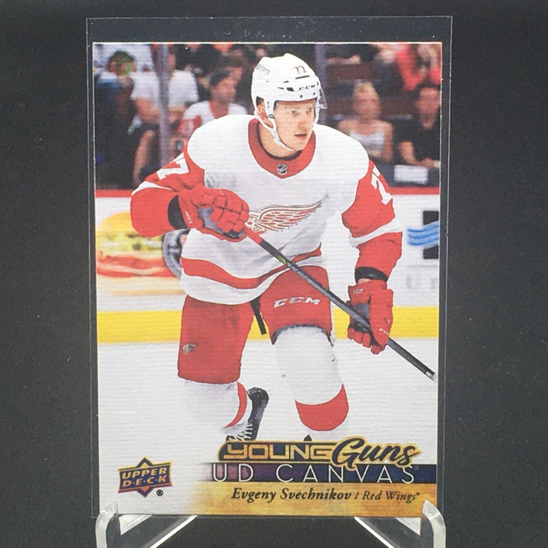 2017 UPPER DECK SERIES ONE - UD CANVAS - YOUNG GUNS - E. SVECHNIKOV -