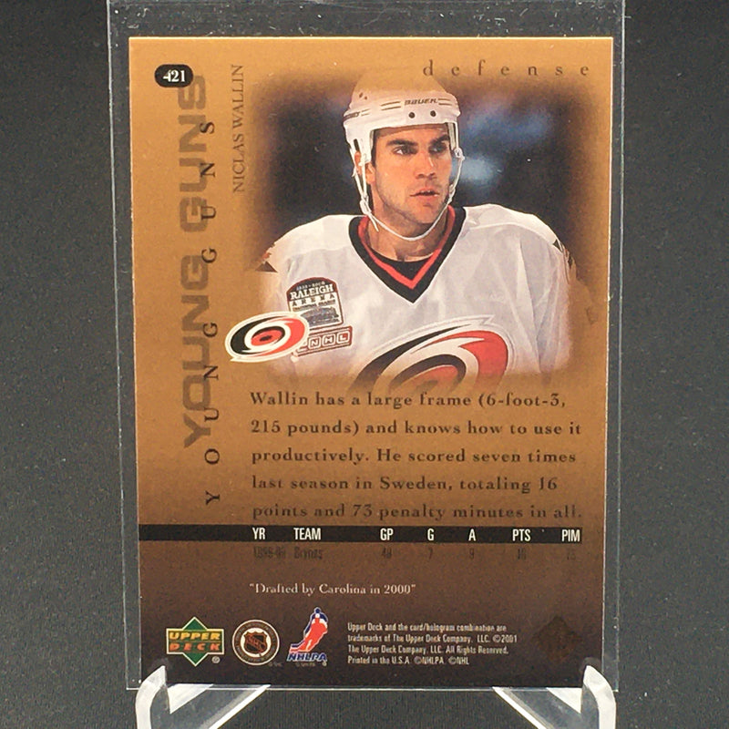 2000 UPPER DECK SERIES TWO - YOUNG GUNS - N. WALLIN -