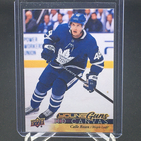 2017 UPPER DECK SERIES ONE - UD CANVAS - YOUNG GUNS - C. ROSEN - #C104 - RC