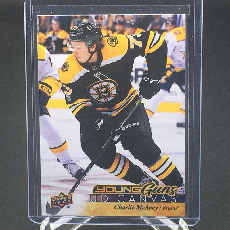 2017 UPPER DECK SERIES ONE - YOUNG GUNS CANVAS - C. MCAVOY -