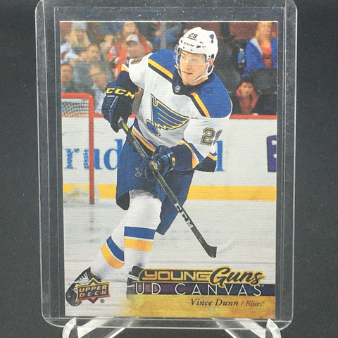 2017 UPPER DECK SERIES TWO - UD CANVAS - YOUNG GUNS - V. DUNN - #C228