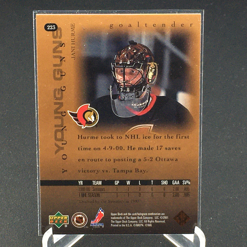 2000 UPPER DECK SERIES ONE - YOUNG GUNS - J. HURME -