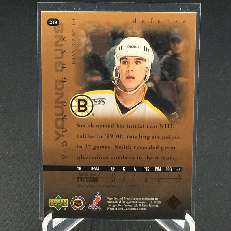 2000 UPPER DECK SERIES ONE - YOUNG GUNS - B. SMITH -