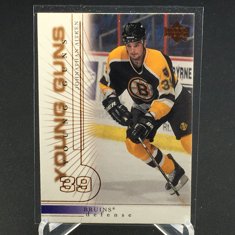 2000 UPPER DECK SERIES ONE - YOUNG GUNS - J. AITKEN - #218 - RC