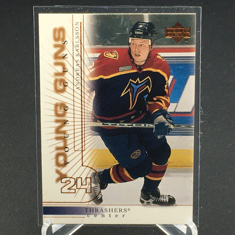2000 UPPER DECK SERIES ONE - YOUNG GUNS - A. KARLSSON -