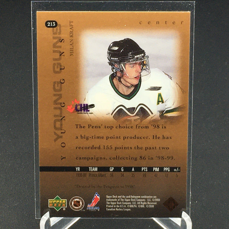 2000 UPPER DECK SERIES ONE - YOUNG GUNS - M. KRAFT -