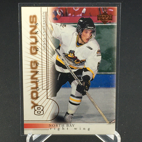 2000 UPPER DECK SERIES ONE - YOUNG GUNS - J. ANDERSSON - #202 - RC
