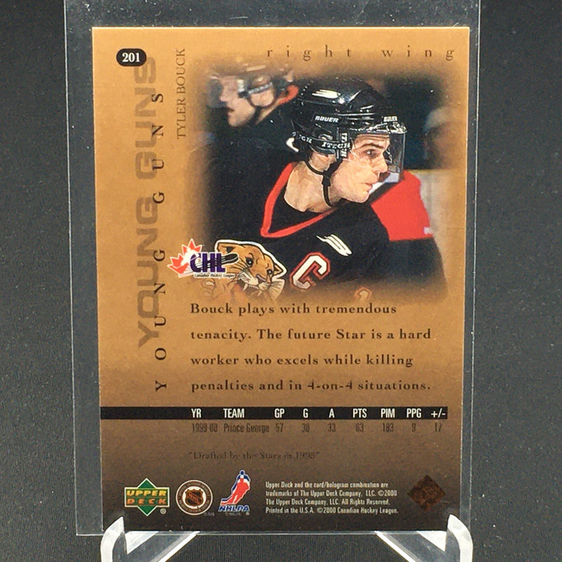 2000 UPPER DECK SERIES ONE - YOUNG GUNS - T. BOUCK -