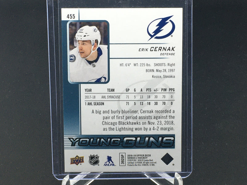 2018 UPPER DECK SERIES TWO - YOUNG GUNS - E. CERNAK -