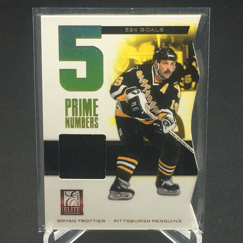2012 PANINI ELITE - PRIME NUMBERS - B. THROTTIER - #12 - #'D/524 - RELIC