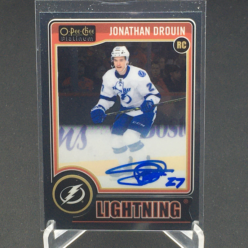 2014 UPPER DECK O-PEE-CHEE PLATINUM - J. DROUIN -