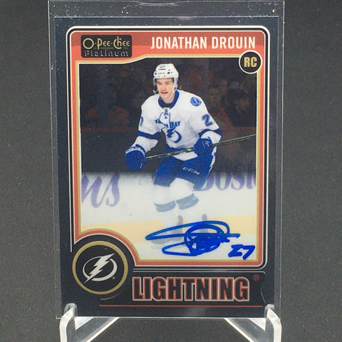 2014 UPPER DECK O-PEE-CHEE PLATINUM - J. DROUIN - #RA-1 - AUTOGRAPH - RC