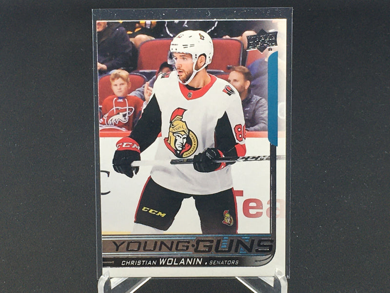 2018 UPPER DECK SERIES TWO - YOUNG GUNS - C. WOLANIN -