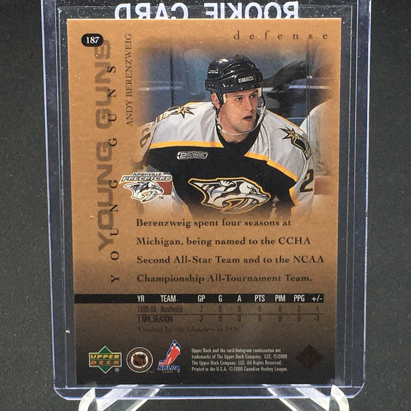 2000 UPPER DECK SERIES ONE - YOUNG GUNS - A. BERENZWEIG -