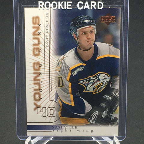 2000 UPPER DECK SERIES ONE - YOUNG GUNS - D. GOSSELIN - #186 - RC