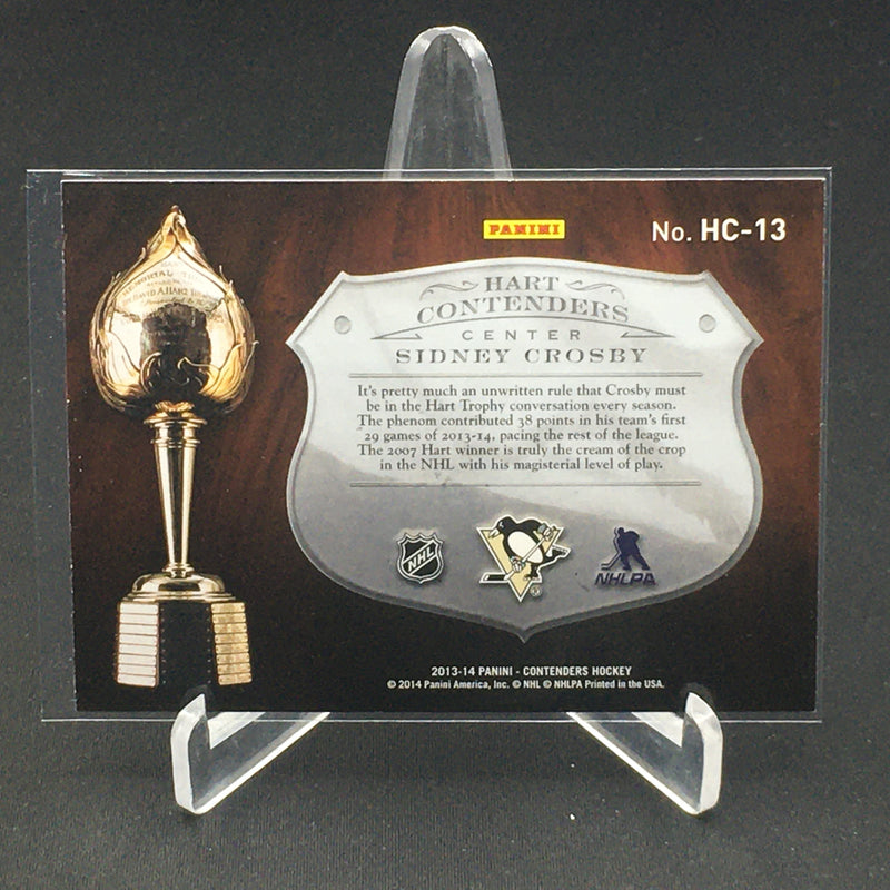 2013 PANINI CONTENDERS - HART CONTENDERS - S. CROSBY - #HC-13 - #'D/499