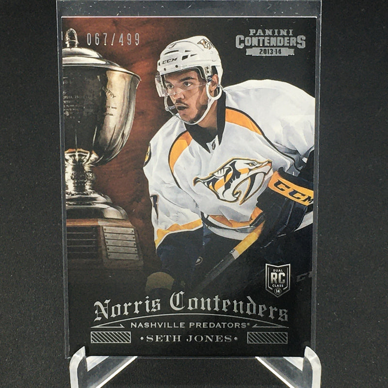 2013 PANINI CONTENDERS - NORRIS CONTENDERS - S. JONES - #NC-10 - #'D/499 - RC