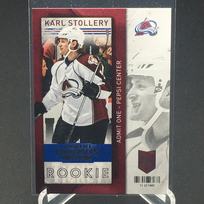 2013 PANINI CONTENDERS - ROOKIE TICKET - K. STOLLERY - #109 - #'D/600 - RC