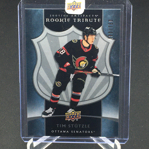 2020 UPPER DECK ARTIFACTS - ROOKIE TRIBUTE - T. STUTZLE - #2 - #'D/750 - RC