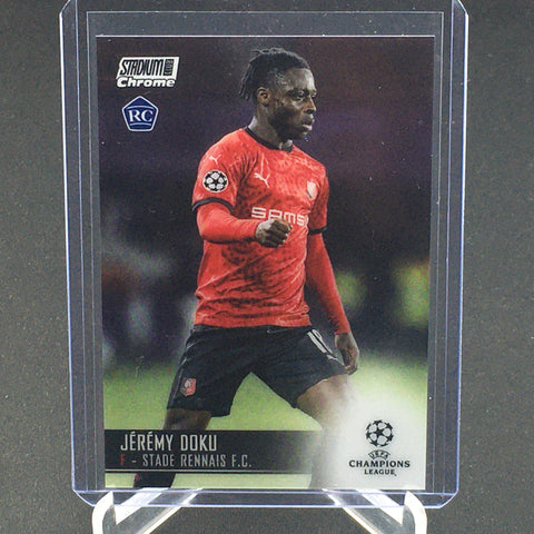 2021 TOPPS UEFA STADIUM CLUB CHROME - J. DOKU - #22 - RC
