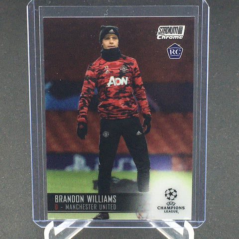 2021 TOPPS UEFA STADIUM CLUB CHROME - B. WILLIAMS - #59 - RC