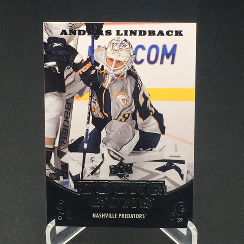 2010 UPPER DECK SERIES ONE - YOUNG GUNS - A. LINDBACK - #234 - RC
