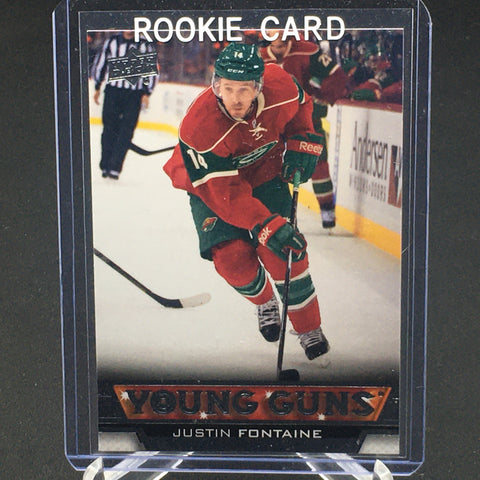 2013 UPPER DECK SERIES ONE - YOUNG GUNS - J. FONTAINE - #232 - RC