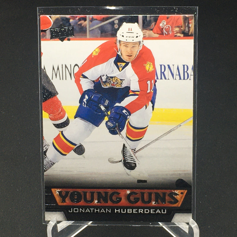 2013 UPPER DECK SERIES ONE - YOUNG GUNS - J. HUBERDEAU -