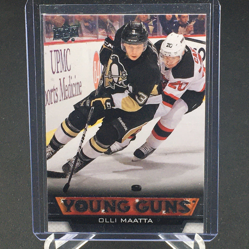 2013 UPPER DECK SERIES ONE - YOUNG GUNS - O. MAATTA -