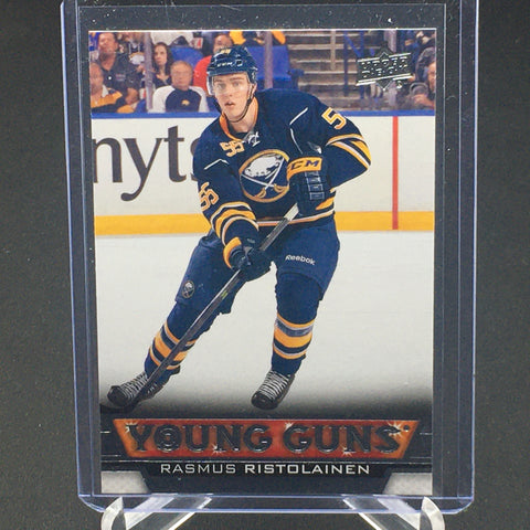 2013 UPPER DECK SERIES ONE - YOUNG GUNS - R. RISTOLAINEN - #217 - RC