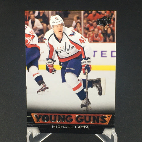 2013 UPPER DECK SERIES ONE - YOUNG GUNS - M. LATTA - #213 - RC