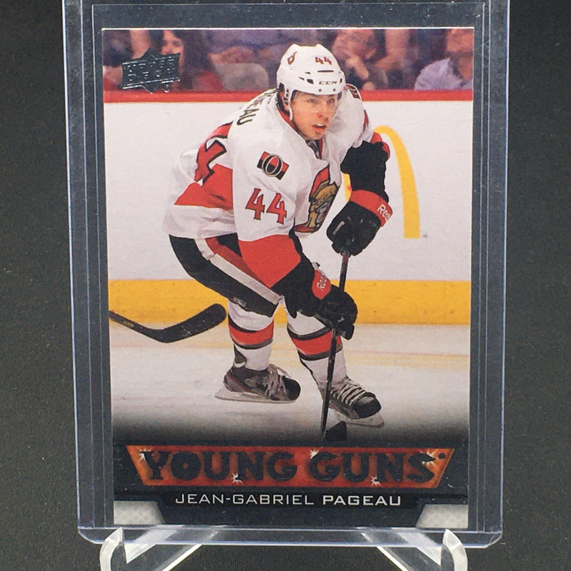 2013 UPPER DECK SERIES ONE - YOUNG GUNS - J. PAGEAU -