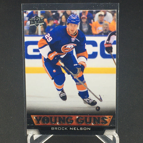 2013 UPPER DECK SERIES ONE - YOUNG GUNS - B. NELSON - #204 - RC