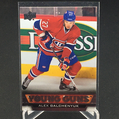 2013 UPPER DECK SERIES ONE - YOUNG GUNS - A. GALCHENYUK - #203 - RC