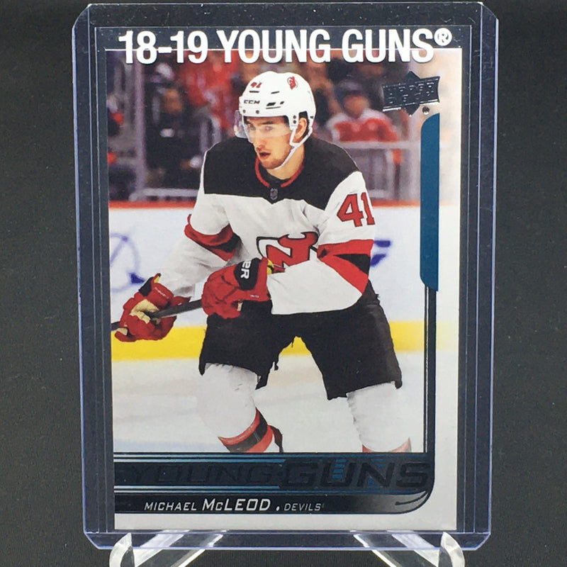 2018 UPPER DECK UPDATE  - YOUNG GUNS - M. MCLEOD -