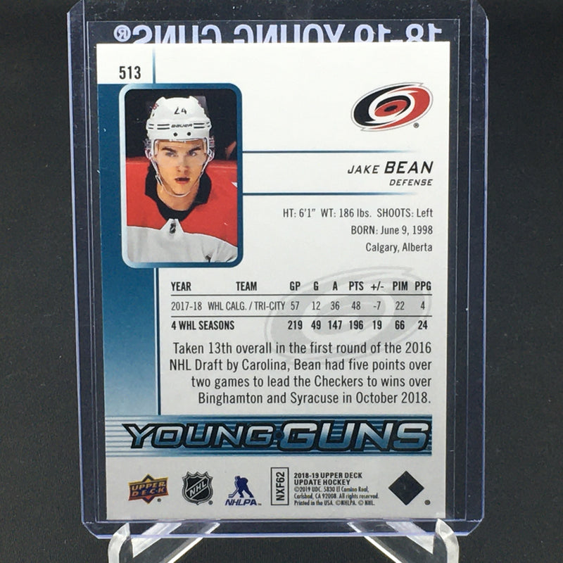 2018 UPPER DECK UPDATE  - YOUNG GUNS - J. BEAN -