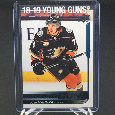 2018 UPPER DECK UPDATE  - YOUNG GUNS - J. MAHURA - #514 - RC